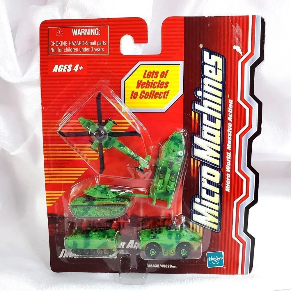 VTG Hasbro Micro Machines Fantasy Packs Mission Unit Alpha Jungle Patrol 2003